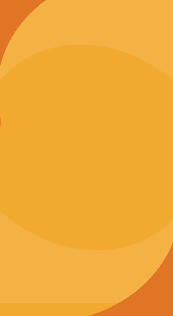 Orange abstract circular gradient background for EFI Ultra Full Inverter Heat Pump
