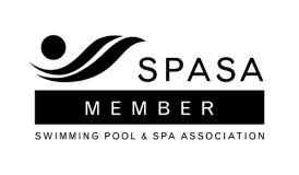 SPASA Member logo, Swimming Pool & Spa Association