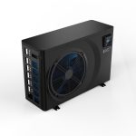 EFI Ultra Full Inverter Heat Pump shown from an elevated angle highlighting the top panel and side vents