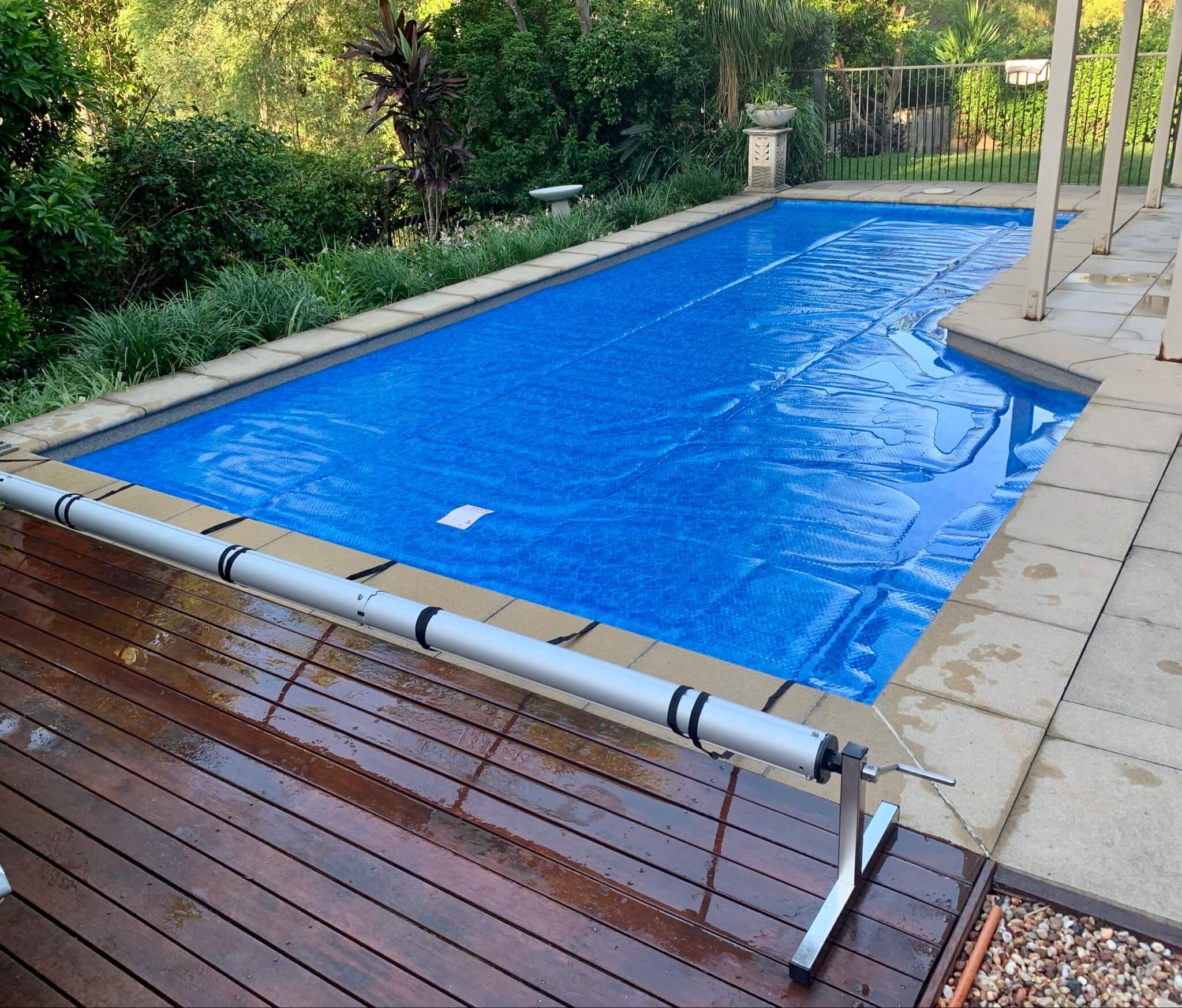 Caring for your swimming pool cover