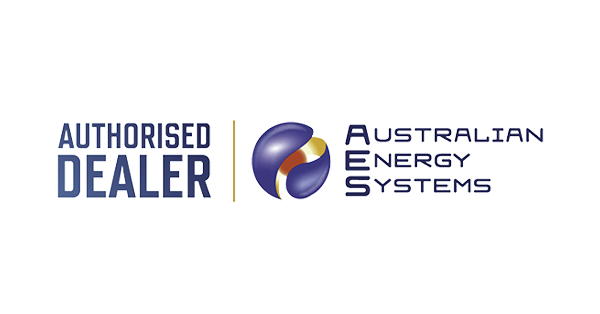 Australian Energy Systems authorised dealer logo badge